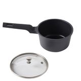 Mastrad - Saucepan 14 cm – met deksel – gegoten aluminium – anti-aanbaklaag – voor alle warmtebronnen, inclusief inductie