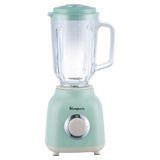 Kooper Elektrische mixer voor salie en ivoor, glazen maatbeker 1,5 l, messen van roestvrij staal, 2 snelheden 500 W