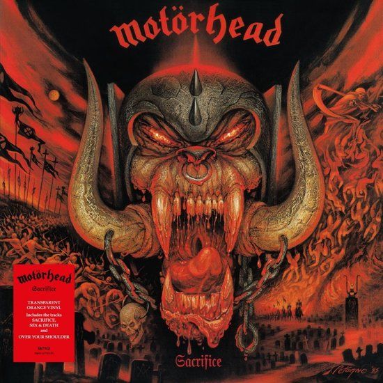 Sacrifice Motörhead - Sacrifice (LP) (Coloured Vinyl)