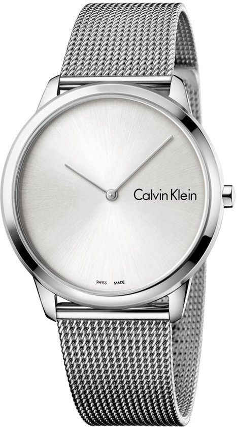 Calvin Klein K3M211Y6 horloge heren - zilver - edelstaal