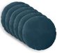 vidaXL Kussensloop 6 stuks HEERLEN Blauw Katoensatijn 50 cm