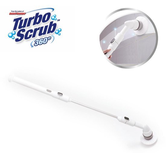 Turbo Scrub schoonmaakborstel scrubber