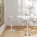 Maison Exclusive - Lot de 2 tabourets de bar en similicuir gris