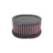 K&N Vervangingsfilter compatibel met Yamaha FZS600 Fazer 1998-2003 (YA-6098)