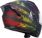 SKA-P 3MHA Speeder Rainbow Full Face Helmet Multicolor 2XL