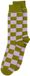 Alfredo Gonzales unisex sokken check paars & groen