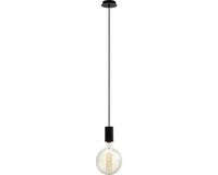 Eglo Pozueta - Hanglamp - E27 - Ø 12,5 cm - Zwart
