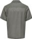 ONLY & SONS ONSLAURENCE Resort overhemd Linnenmix Korte mouw XL Castor Gray