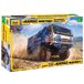 Zvezda -43005-KAMAZ Rallytruck, schaal 1/43, plastic modelkit, ZS43005