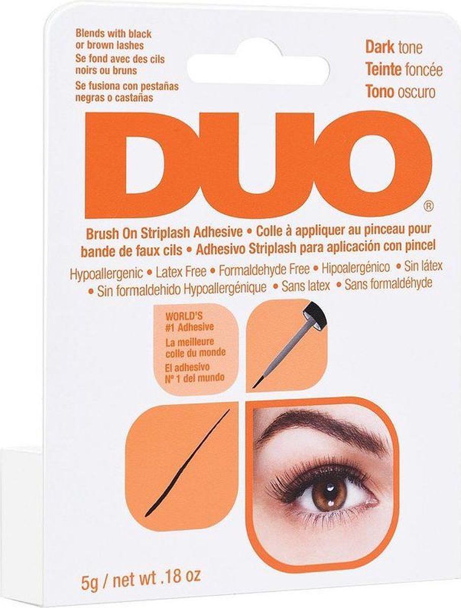 Duo - Brush-On Lash Adhesive Wimperlijm - Dark - 0073930568964