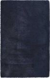 vidaXL Hoogpolig vloerkleed NAVARRA 130x200 cm polyester marineblauw