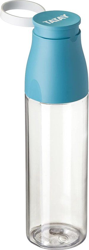 TATAY Drinkfles, 650 ml, lekvrij, Tritan, BPA-vrij, blauw