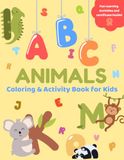 ABC Animals Coloring Book for Kids: Learn the Alphabet A–Z with Fun and Easy Animals