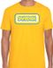 Bellatio Decorations Verkleed T-shirt voor heren - Zweden - geel - voetbal supporter - themafeest XL