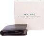 Maitre Maître Birkheim Habert Portemonnee RFID-bescherming Leer 9 cm - Mannen - Staand formaat - darkbrown