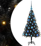 vidaXL - Kerstboom - Zwart - 120 cm - PVC