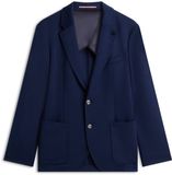 Tommy Hilfiger Heren Blazers 52 Polyester/Viscose/Elastaan Blauw