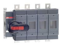 ABB OS250B04N2P Schakelzekering, Voorzijde, 4-polig, Britse Standaard, B1-B3, Handvat en schacht inbegrepen