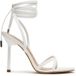 Steve Madden Neri Sandals White Patent