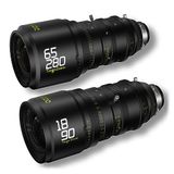 DZOFILM Tango 2-Lens Kit (18-90mm T2.9/65-280mm T2.9-4) voor PL&EF Mount (S35) Metrisch (w/o servo)