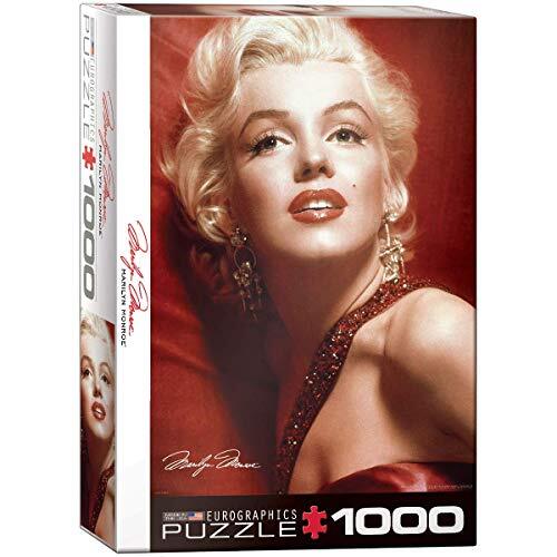 Eurographics Marilyn Monroe Rood portret door Sam Shaw 1000-delige puzzel