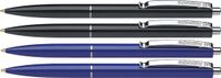 Schneider Schrijfwaren Schneider K15 balpen - penpunt M - zwart/blauw - blister a 4 stuks