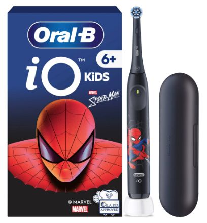 Oral-B iO Kids Marvel Spiderman elektrische tandenborstel - 1 opzetborstel - 1 reisetui