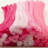 Vaessen Creative Chenilledraad - 6mmx30cm - 50stuks - Roze