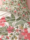 Vertbaudet Dekbedovertrekset + kussensloop kind TROPICAL, met gerecycled katoen