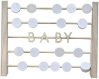 Ginger Ray Houten Abacus Baby Shower Alternatief Gastenboek