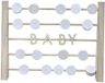 Ginger Ray Houten Abacus Baby Shower Alternatief Gastenboek