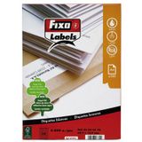 Fixo Box 100 H.A4 etiketten C/Romos rond 63,5 mm