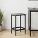 Maison Exclusive - Tabouret de bar Grau Sonoma, 40 x 32 x 64 cm, composite bois
