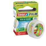 tesa Eco & Clear - Kantoortape - Transparant - 19mm x 190cm