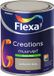 FLEXA Creations muurverf authentic grey extra mat 1 liter