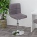 Maison Exclusive - Tabouret de bar pivotant, couleur taupe, avec revêtement en tissu