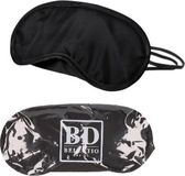 Merkloos / Sans marque Makito Western Europe Slaapmasker - 6x - Zwart