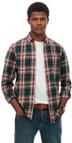 Superdry - Vintage Check Overhemd - Heren - Lange mouwen shirts