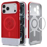 Spigen Classic C1 MagFit iPhone 17 Pro Étui MagSafe Rouge