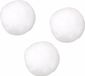 Rayher hobby Pompons - 210x stuks - Dia 7 mm - blanc
