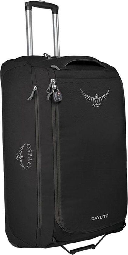 Osprey Daylite 85 Wheeled Duffel - Zwart