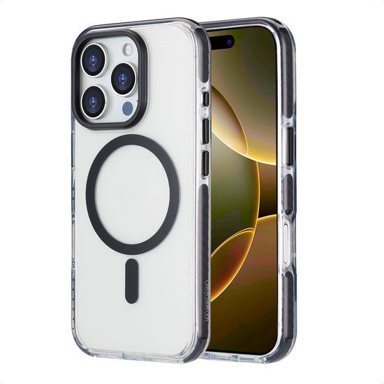 imoshion Combat MagSafe Backcover voor de Apple iPhone 16 Pro - Zwart