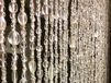 Unyqoos® Rideau en perles de verre – blanc/transparent, 90x200 cm