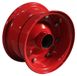 Roue 4.40D-8 ET0 Siège de roulement à billes NL100 Acier rouge