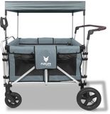 FUXTEC FUXLIFE by FUXTEC CTXL900 Bolderkar voor 4 kinderen - Opvouwbaar - Grijs
