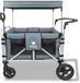 FUXLIFE by FUXTEC CTXL900 Chariot de transport pour 4 enfants - Pliable - Gris