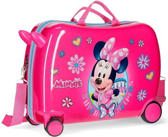minnie mouse Disney rol zit koffer reiskoffertje Minnie Mouse Super Helpers
