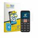 BROTECT - Screenprotector voor Easyfone Prime A5 - Folie Beschermfolie transparant 6 Stuks