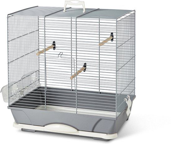 Savic Vogelkooi Primo 40 - Grijs - 46 x 32 x 48 cm