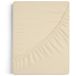 Burrito Blanco Hoeslaken 120 x 190/200 cm | bed met 120 cm (+ maten verkrijgbaar) | stof van 100% katoen | Design A8 beige